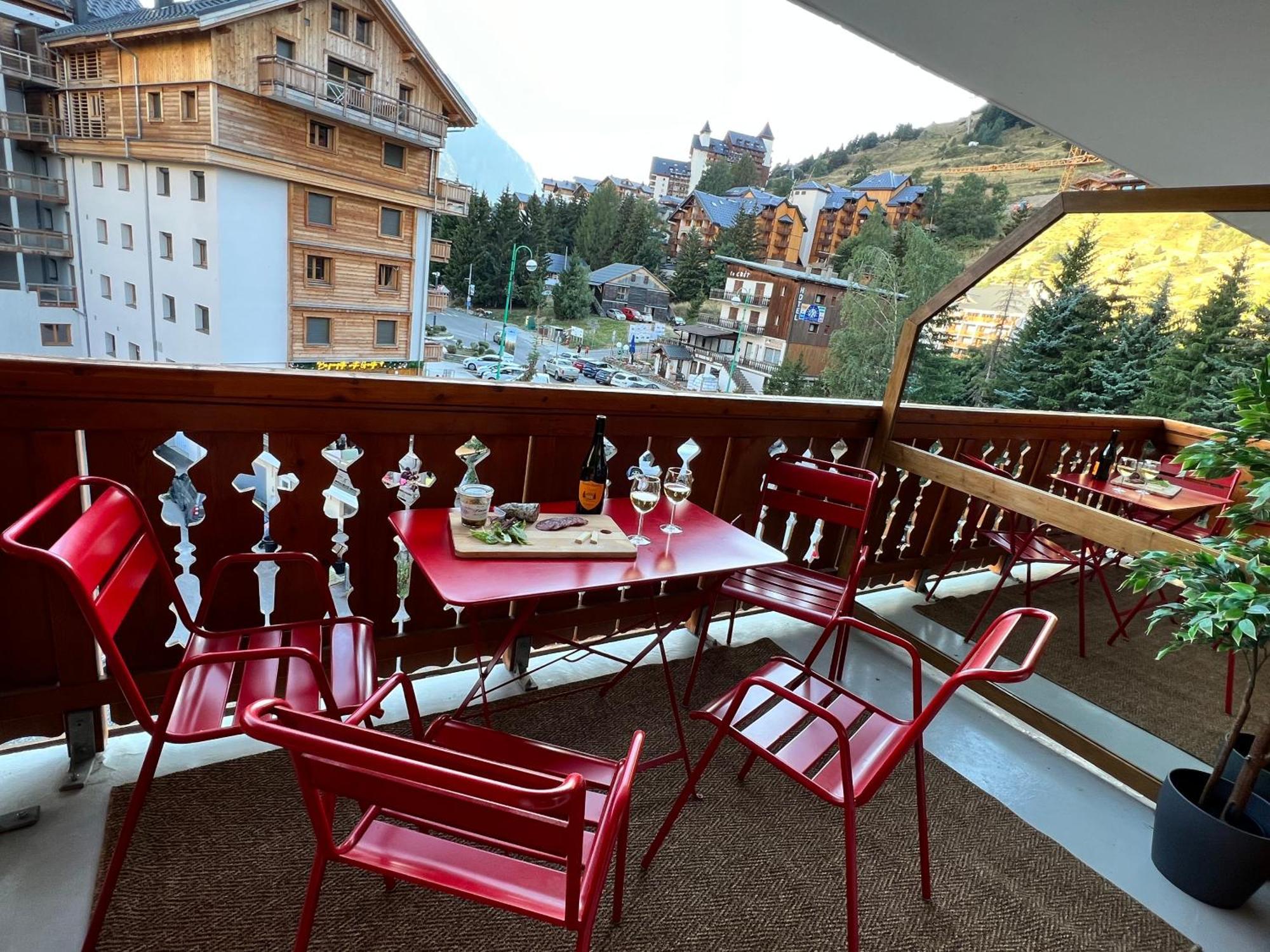 Appart Centre Station Les 2 Alpes, Parking, Wifi Les Deux Alpes Buitenkant foto